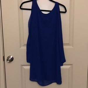 Nordstrom chiffon Bell sleeved dress XS